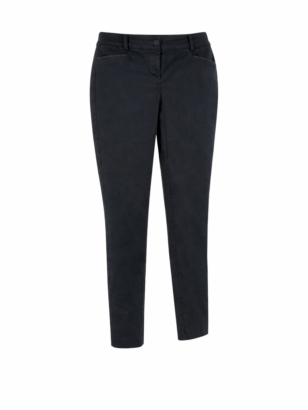 New York & Company 7th Avenue Black Dress Pants Size 6 Slim Fit Ankle Career